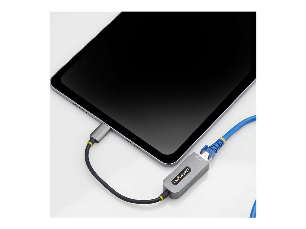 StarTech.com 2.5GbE USB-C to Ethernet Adapter - Network adapter - USB-C 3.2 Gen 1 / Thunderbolt 3 - 10M/100M/1G/2.5 Gigabit Ethernet C22G-USB-ETHERNET