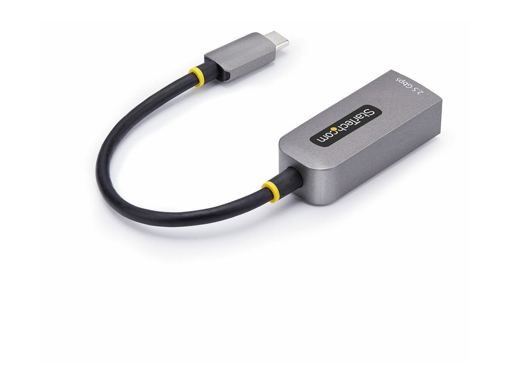 StarTech.com 2.5GbE USB-C to Ethernet Adapter - Network adapter - USB-C 3.2 Gen 1 / Thunderbolt 3 - 10M/100M/1G/2.5 Gigabit Ethernet C22G-USB-ETHERNET