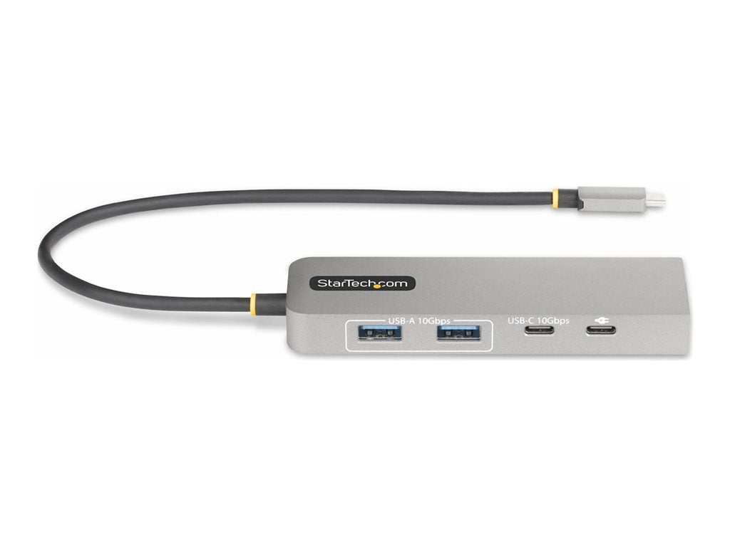 StarTech.com 3-Port USB-C Hub with 2.5 Gigabit Ethernet and 100W Power Delivery Passthrough Laptop Charging, USB-C to 2x USB-A/1x 10G2A1C25EPD-USB-HUB