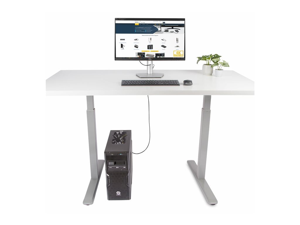 StarTech.com 3.3ft (1m) DisplayPort to HDMI Adapter Cable, 4K 60Hz with HDR, DP to HDMI 2.0b, Active Video Converter, DisplayPort 3F-DP-HDMI-4K60-HDR