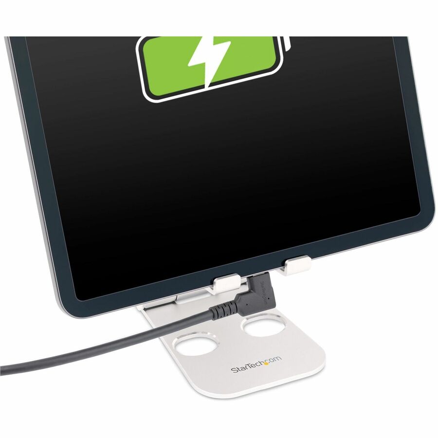 StarTech.com 3ft (1m) Rugged Right Angle USB-C Cable, USB 10 Gbps, USB C to C Data