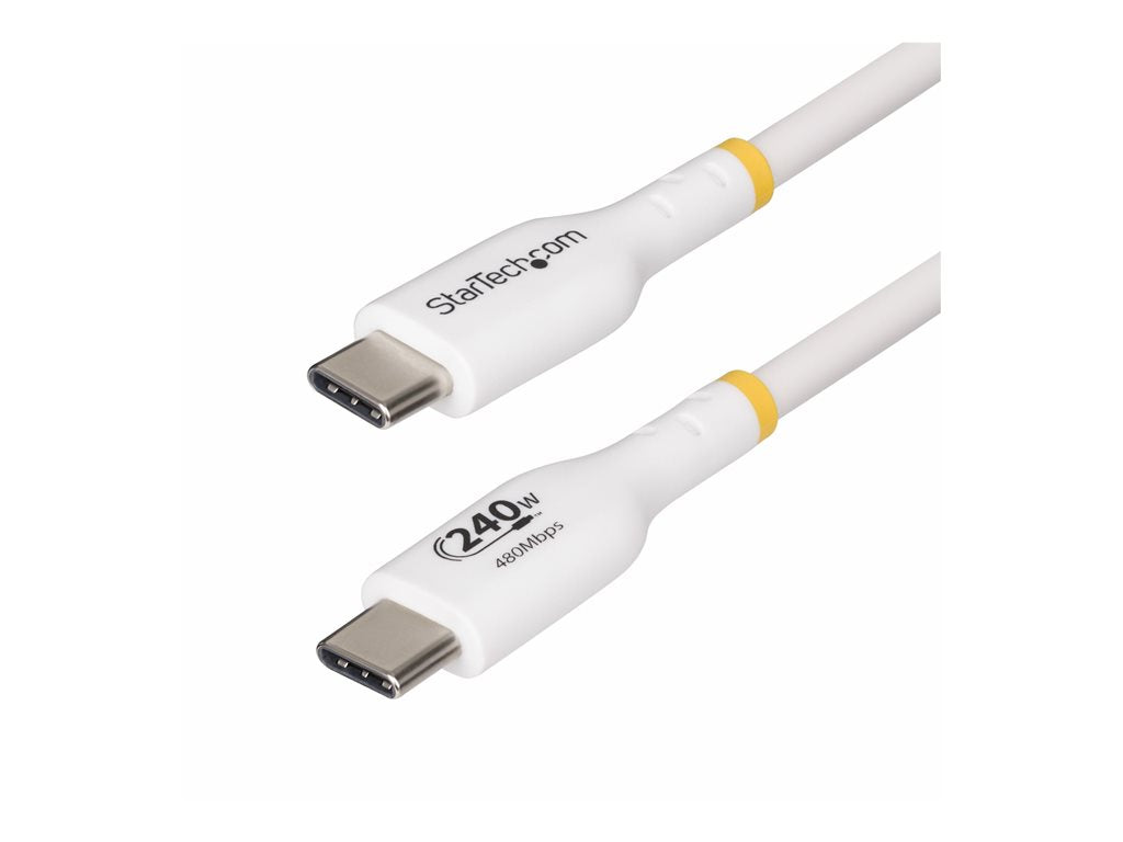 StarTech.com 3ft USB C Charging Cable, USB-IF Certified USB-C Cable, 240W - USB cable - 24 pin USB-C (M) to 24 pin USB-C (M) USB2EPR3FW