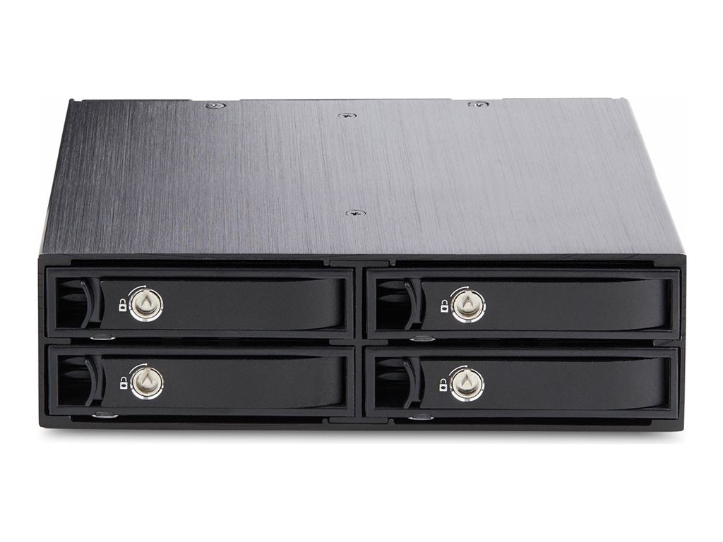 StarTech.com 4-Bay Backplane for U.2 Drives, Fits in a 5.25inch Bay, Quad-Bay Mobile Rack Enclosure for 2.5inch U.2 (SFF-8639) 4U2525-SAS-BACKPLANE