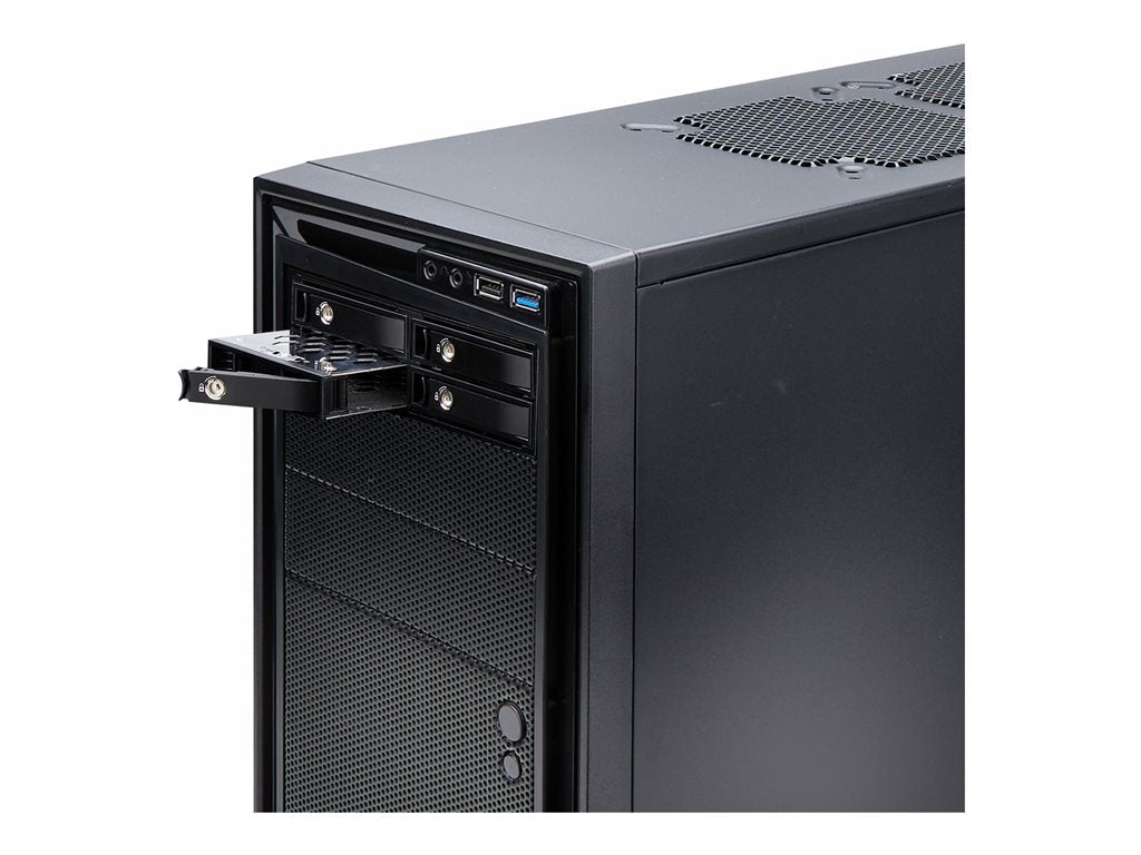 StarTech.com 4-Bay Backplane for U.2 Drives, Fits in a 5.25inch Bay, Quad-Bay Mobile Rack Enclosure for 2.5inch U.2 (SFF-8639) 4U2525-SAS-BACKPLANE