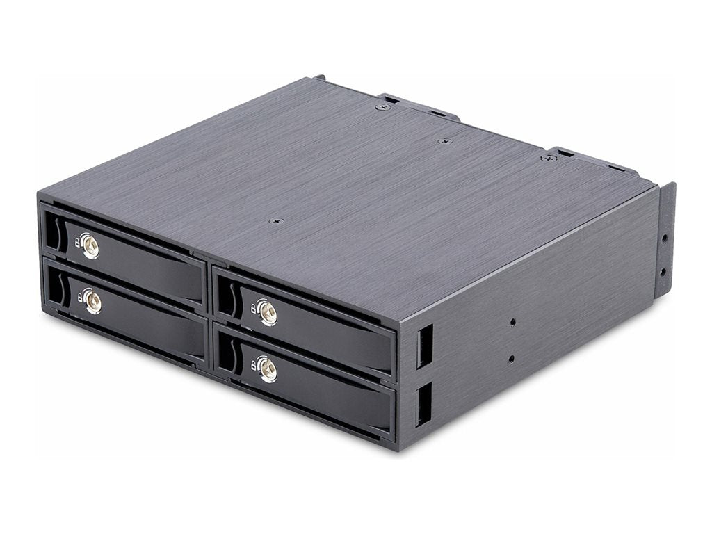 StarTech.com 4-Bay Backplane for U.2 Drives, Fits in a 5.25inch Bay, Quad-Bay Mobile Rack Enclosure for 2.5inch U.2 (SFF-8639) 4U2525-SAS-BACKPLANE