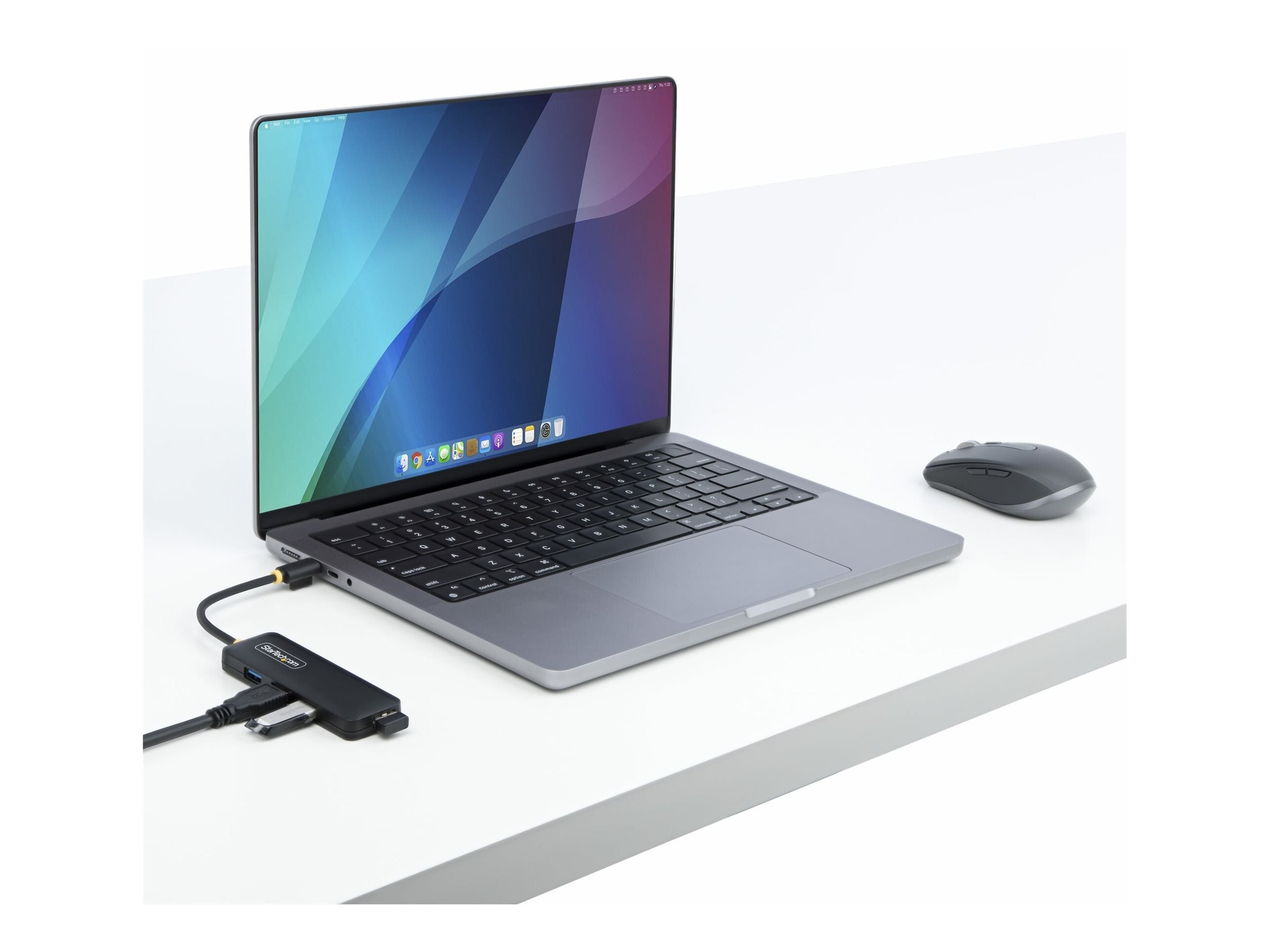 StarTech.com 4-Port USB-C Hub, 5Gbps, USB-C to 4x USB-A, Bus Powered - Hub - 4 x USB 3.2 Gen 1 - desktop H5C4A-USB-HUB