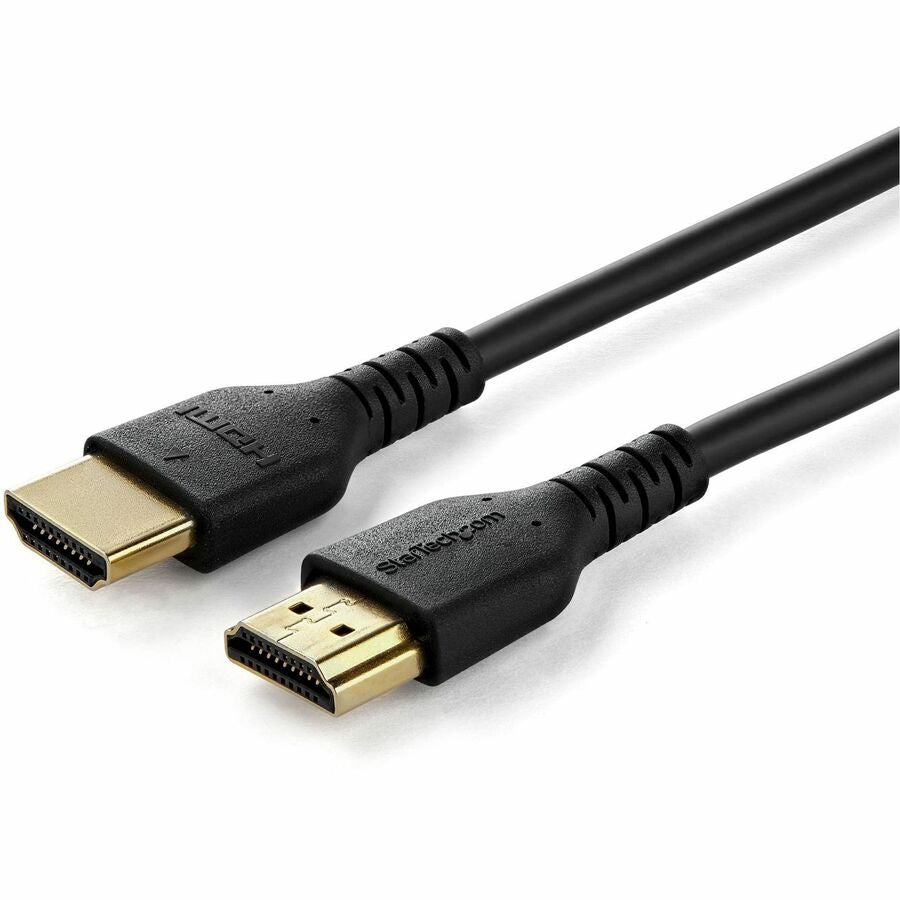 StarTech.com 4.9ft (1.5m) Premium Certified HDMI 2.0 Cable with Ethernet, High Speed UHD RHDMM150CMP