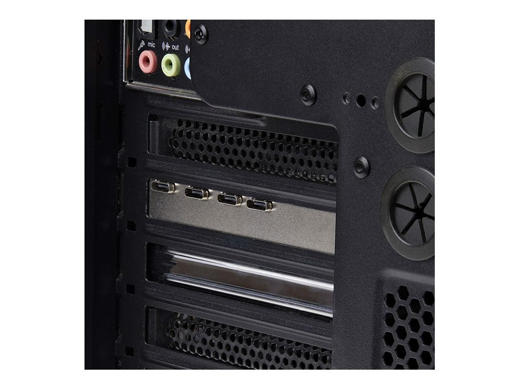 StarTech.com 5-Port USB PCIe Card, USB 3.2 10Gbps, PCI Express Card with 4x USB-C Ports, 1x USB-A Internal Port, USB PCIe Controller PS4C3IA3-USB-C-CARD
