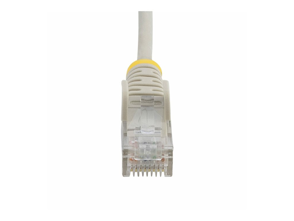 StarTech.com 5ft Gray Slim CAT6 Ethernet Cable, Snagless, 28AWG, LSZH - Patch cable - RJ-45 (M) to RJ-45 (M) - 5 ft - 0.1 in N6PAT5GRS