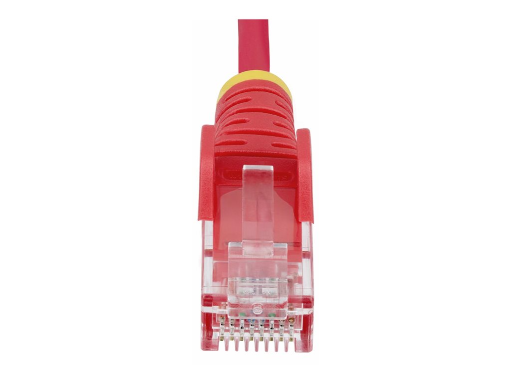 StarTech.com 5ft Red Slim CAT6 Ethernet Cable, Snagless, 28AWG, LSZH - Patch cable - RJ-45 (M) to RJ-45 (M) - 5 ft - 0.1 in - N6PAT5RDS
