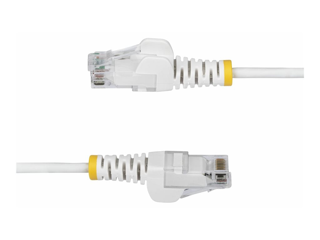 StarTech.com 5ft White Slim CAT6 Ethernet Cable, Snagless, 28AWG, LSZH - Patch cable - RJ-45 (M) to RJ-45 (M) - 5 ft - UTP - N6PAT5WHS