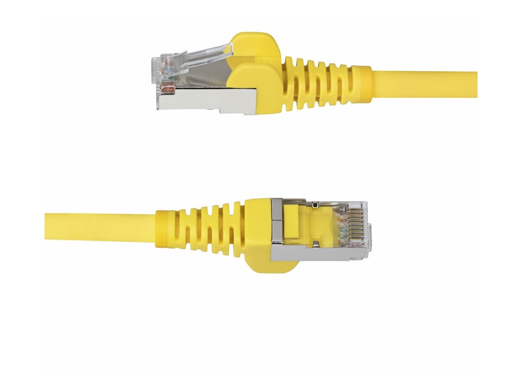 StarTech.com 5ft Yellow CAT6a Ethernet Cable, Snagless, S/FTP, 10G, LSZH - Patch cable - RJ-45 (M) to RJ-45 (M) - 5 ft - 0.2 NLYL-5F-CAT6A-PATCH