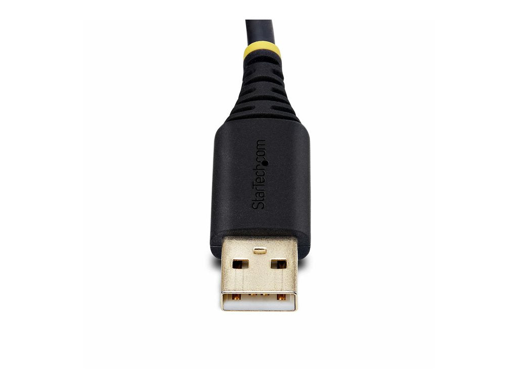 StarTech.com 6.6ft/2m USB to Null Modem Serial Adapter Cable, FTDI, RS232 - USB / serial cable - USB (M) to DB-9 (M) - 6.6 ft 1P6FFCN-USB-SERIAL