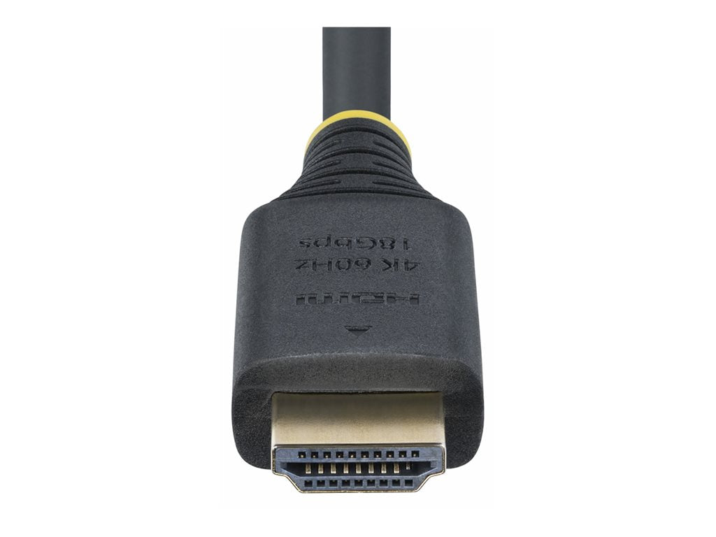 StarTech.com 6ft (1.8m) Premium Certified High Speed HDMI Cable, 4K60Hz - Premium High Speed - HDMI cable with Ethernet - HDMI HDMI2-CABLE-4K60-6F