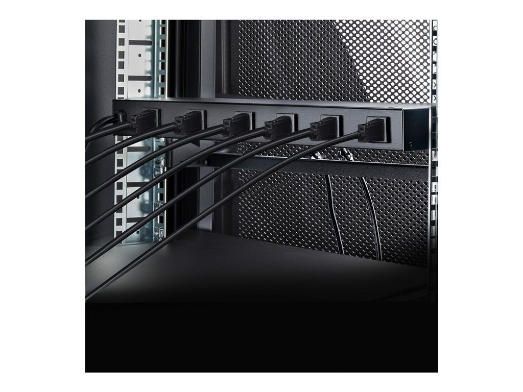 StarTech.com 8-Outlet Rack Mount Metered PDU, 1U Server Power Strip, TAA - Power distribution unit (rack-mountable) - AC 120 8NM8-RACK-MOUNT-PDU