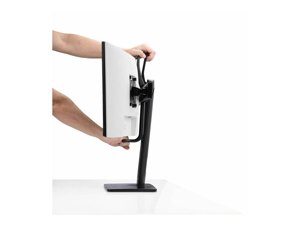 StarTech.com Crossbar Dual Monitor Desk Stand, Double 27inch Screens/VESA - Stand - for 2 monitors - plastic, aluminum, steel 2MC1S-MONITOR-STAND