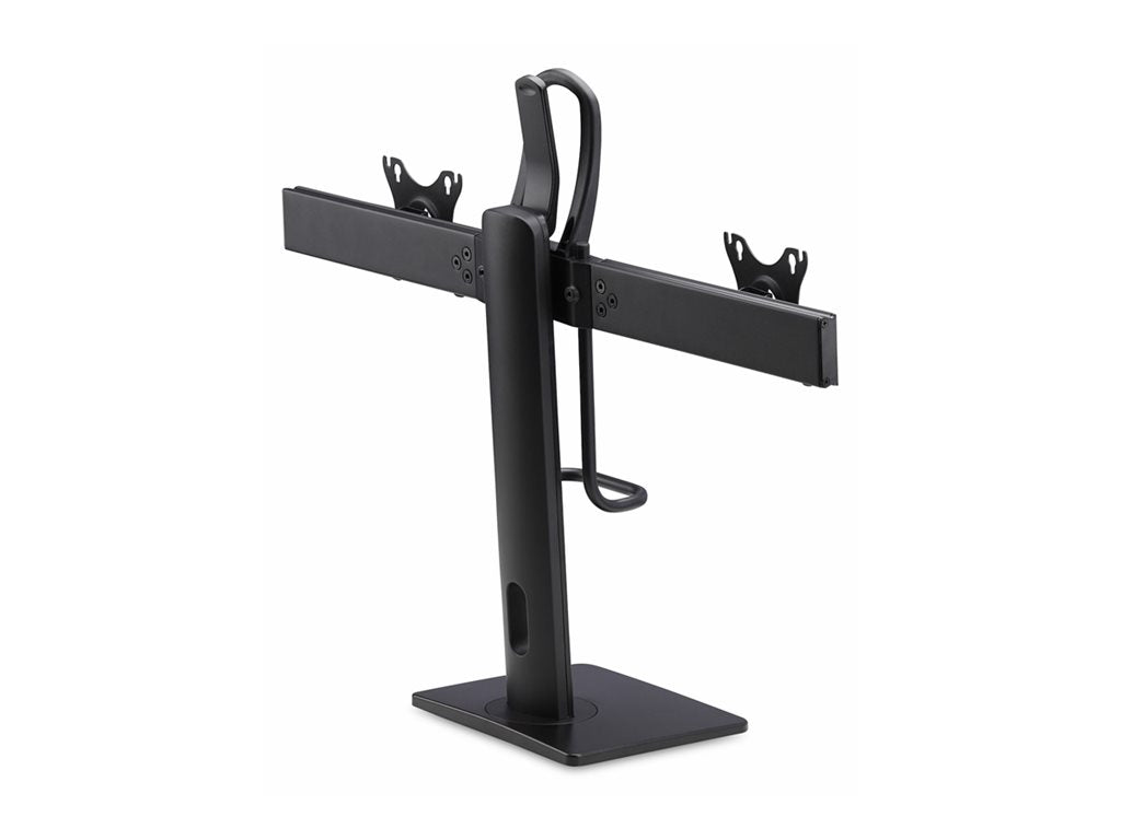 StarTech.com Crossbar Dual Monitor Desk Stand, Double 27inch Screens/VESA - Stand - for 2 monitors - plastic, aluminum, steel 2MC1S-MONITOR-STAND