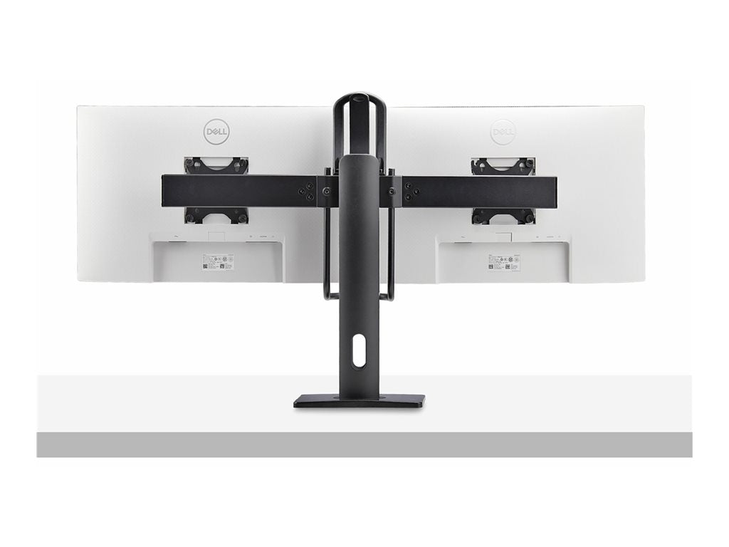 StarTech.com Crossbar Dual Monitor Desk Stand, Double 27inch Screens/VESA - Stand - for 2 monitors - plastic, aluminum, steel 2MC1S-MONITOR-STAND