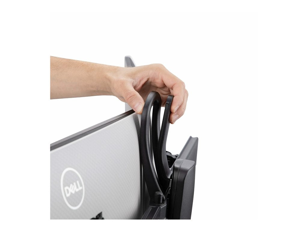 StarTech.com Crossbar Dual Monitor Desk Stand, Double 27inch Screens/VESA - Stand - for 2 monitors - plastic, aluminum, steel 2MC1S-MONITOR-STAND