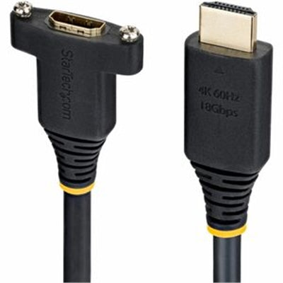 StarTech.com HDMI2PNLFM-2M Panel Mount HDMI Extension Cable