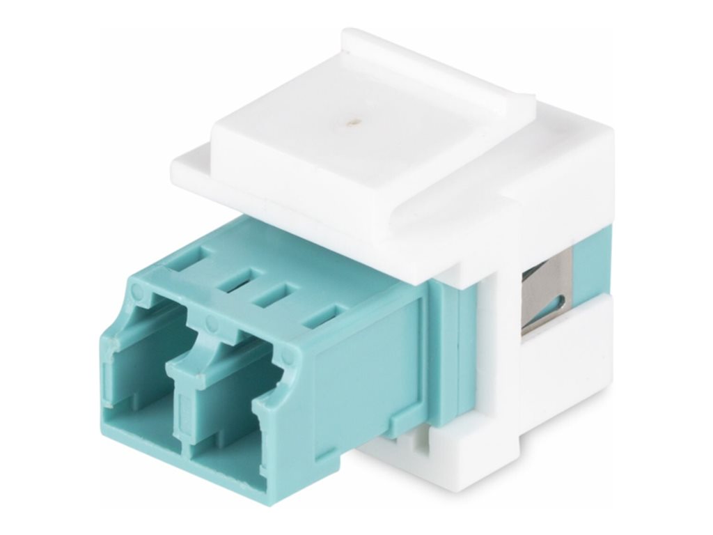 StarTech.com LC to LC Coupler, LC Fiber Coupler, LC/UPC Keystone Jack, Fiber Optic LC Keystone Coupler for Patch Panel - LC to DMFKSLCLCCOUPLER