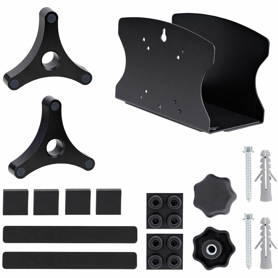 StarTech.com PC Wall Mount Bracket, For Desktop Computers Up To 40lb, Toolless Width