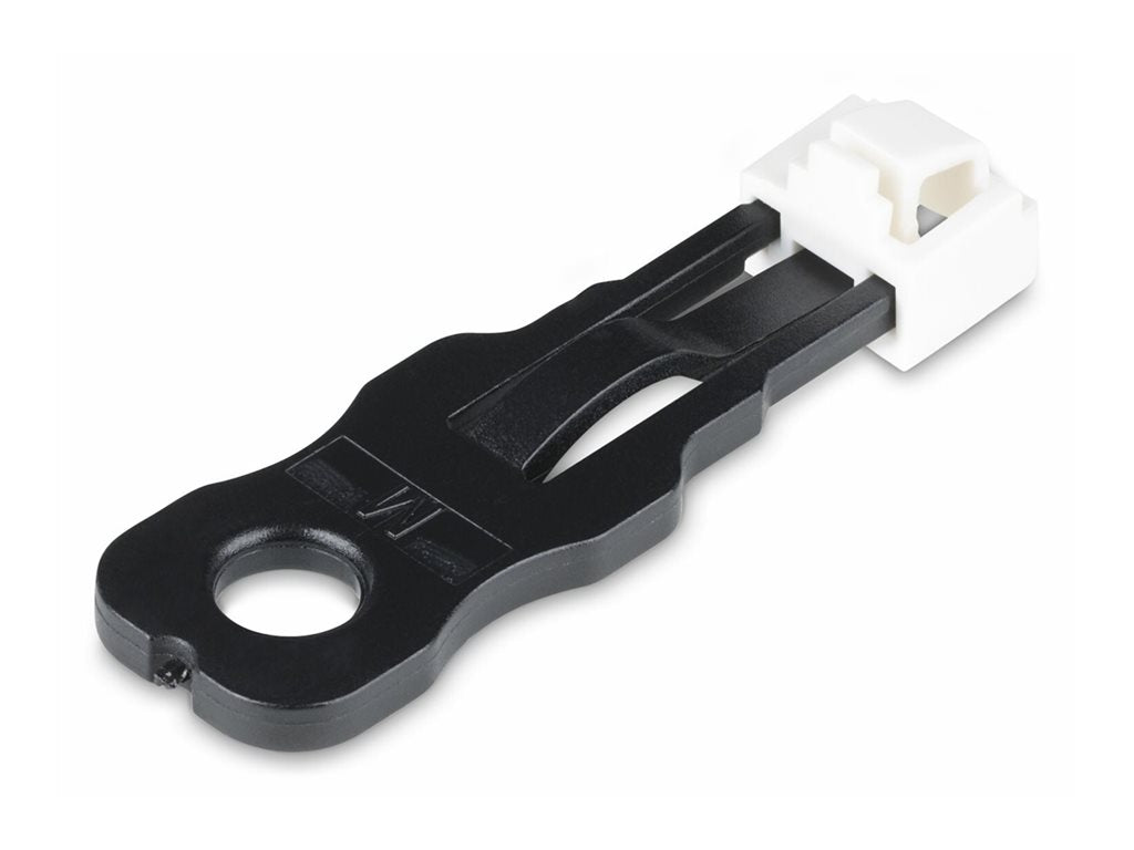 StarTech.com RJ45 Port Locks - 10 Pack with Security Key, Locking RJ45 Port Blocker/Dust Cover, Reusable Ethernet/LAN Port Protector, RJ45LOCKANDKEY