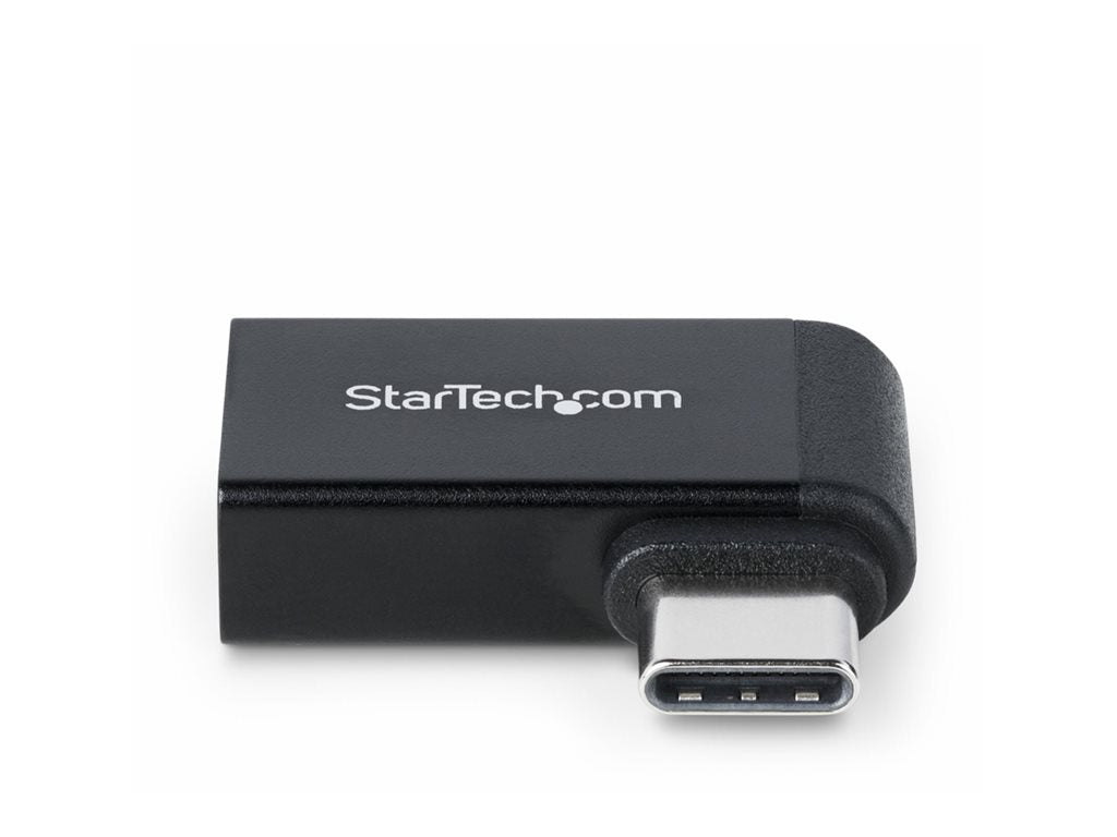 StarTech.com Right Angled USB-C to USB-A Adapter, USB 5Gbps, Compact USB-C Male to USB-A Female Adapter, Metal Housing, M/F - USB31CAADGCPRA