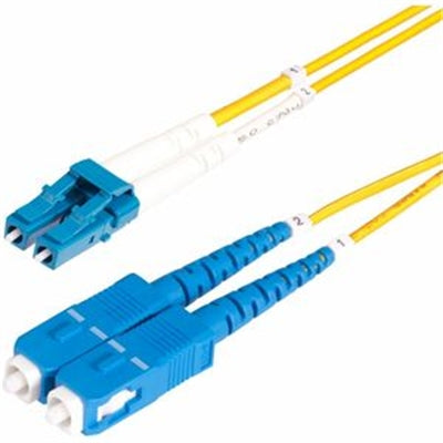 StarTech.com SMLCSC-OS2-25M 25m LC to SC OS2 Fiber Optic Cable