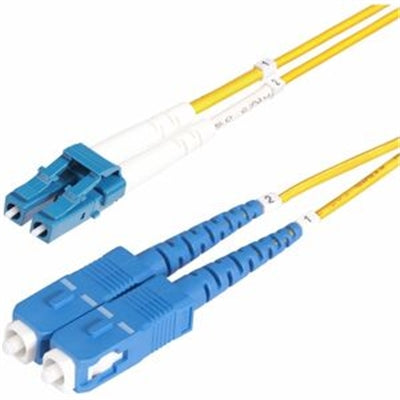 StarTech.com SMLCSC-OS2-50M 50m LC to SC OS2 Fiber Optic Cable