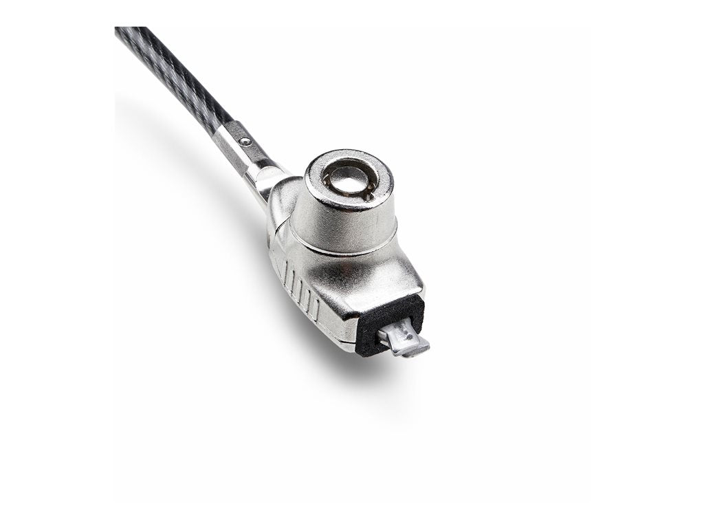 StarTech.com Slim Lock Noble Wedge Slot Compatible, 6.6ft Locking Cable - Security cable lock - anti-theft - 6.6 ft SNBLK-LAPTOP-LOCK