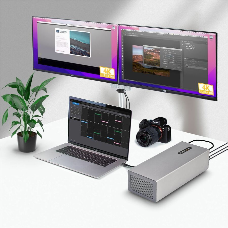 StarTech.com Thunderbolt 3 PCIe Expansion Chassis, Enclosure Box W/Dual PCI-E Slots,