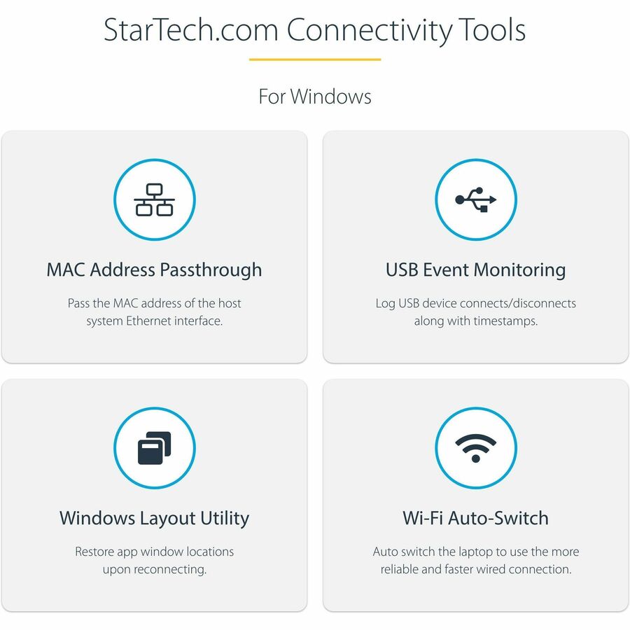 StarTech.com USB-C Multiport Adapter, 4K 60Hz HDMI, 3-Port USB Hub, 100W Power Delivery Pass-Through, Mini Dock, Windows/macOS/ChromeOS 104B-USBC-MULTIPORT