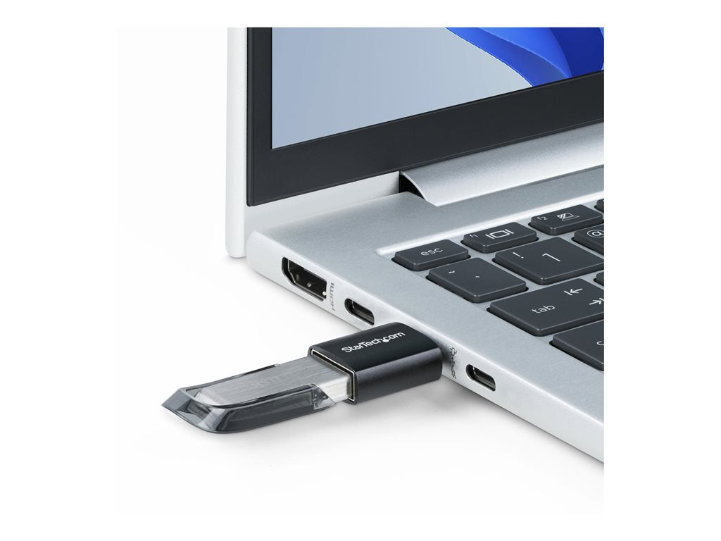 StarTech.com USB-C to USB-A Adapter, USB 5Gbps, Compact USB-C Male to USB-A Female Adapter, Durable Metal Housing, M/F - USB USB31CAADGCP
