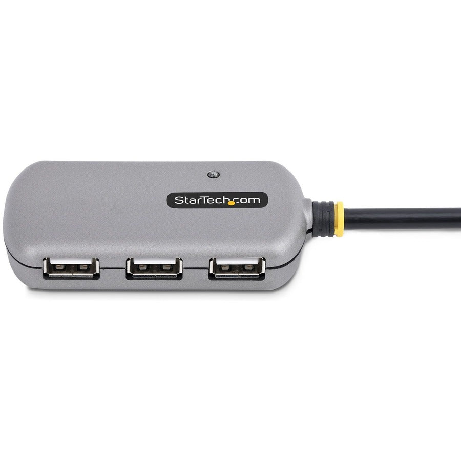 StarTech.com USB Extender Hub 24m USB 2.0 Extension Cable w/ 4-Port USB-A Hub Active/Bus P