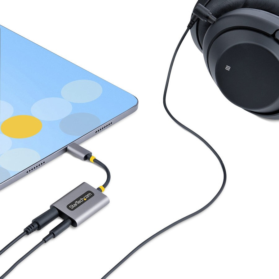 StarTech.com USB Type-C to 2x 3.5mm Audio Adapter