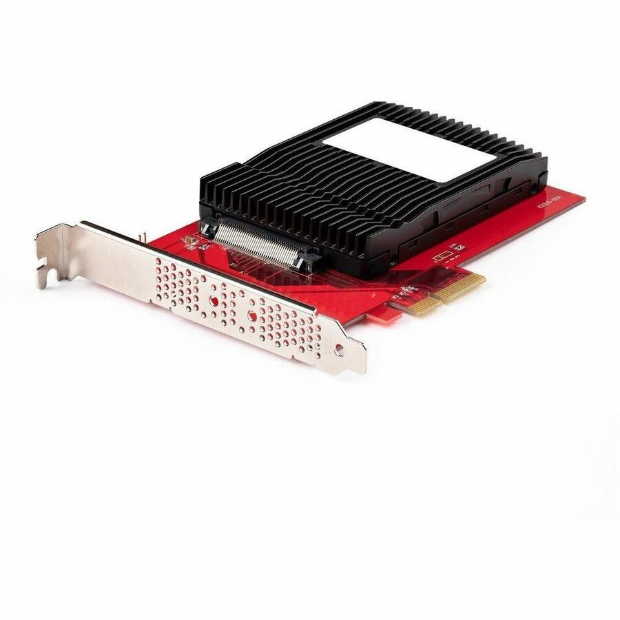 StarTech.com U.3 to PCIe Adapter Card, PCIe 4.0 x4 Adapter For 2.5" U.3 NVMe SSDs,