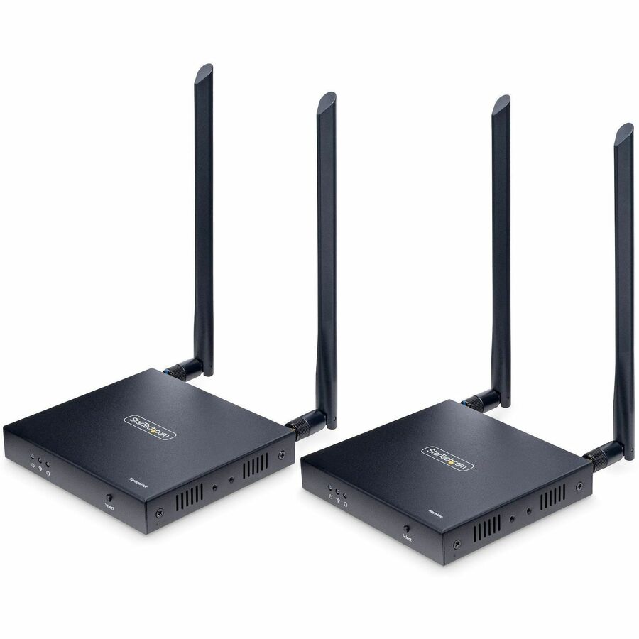 StarTech.com Wireless HDMI Extender, 4K 60Hz, Transmitter and Receiver Kit, Up to 165ft ST121WHDS2