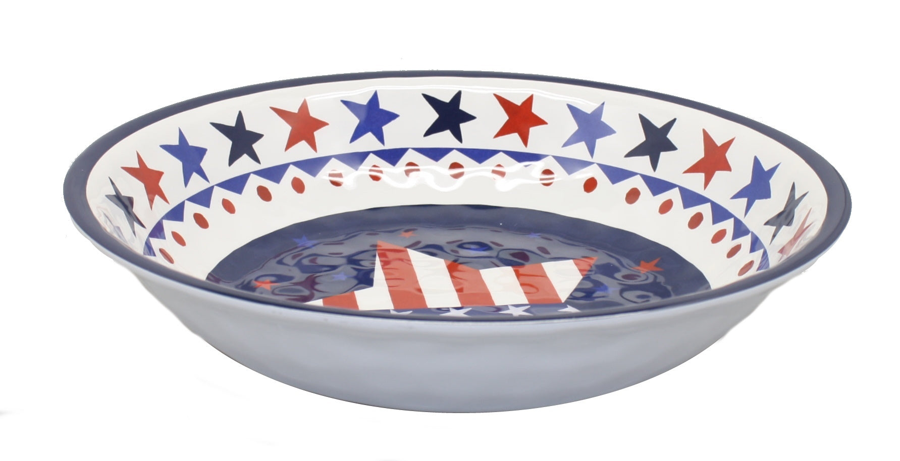 Stars and Stripes Serving Bowl