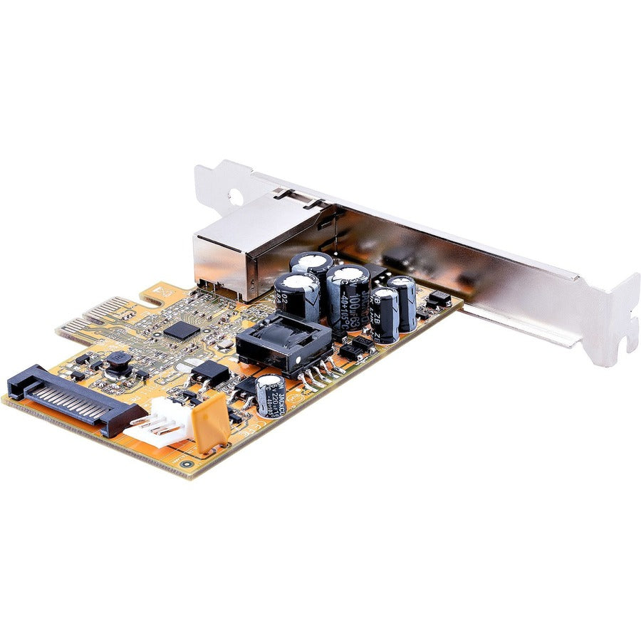 Startech.Com 1 Port 2.5Gbps Poe Network Card, Pcie Ethernet Card, 30W 802.3At Poe Nic For Pc/Servers, Rj45/Network Poe Lan Adapter, Nbaset