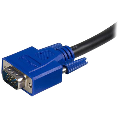 Startech.Com 10 Ft 2-In-1 Universal Usb Kvm Cable - Video / Usb Cable - Hd-15, 4 Pin Usb Type B (M) - 4 Pin Usb Type A, Hd-15 - 10