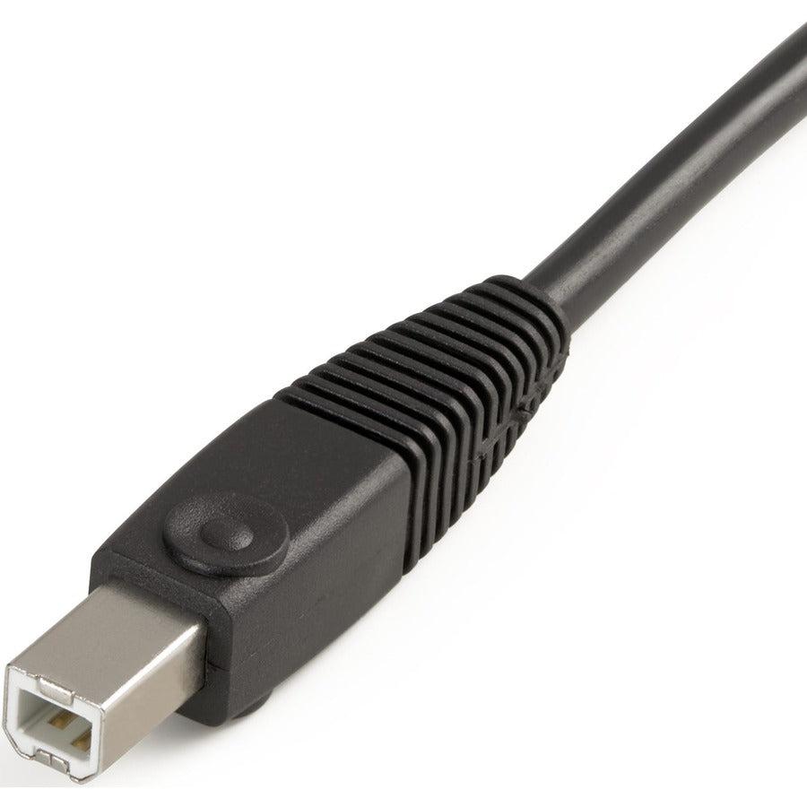 Startech.Com 10 Ft 4-In-1 Usb Dvi Kvm Cable With Audio And Microphone