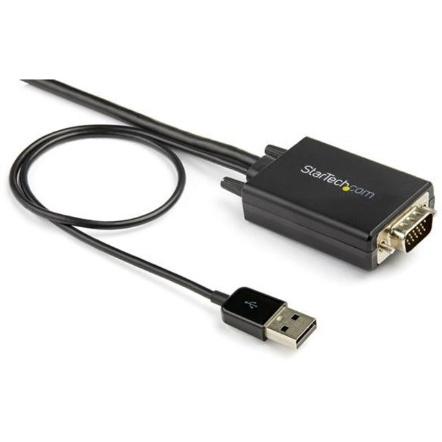 Startech.Com 10Ft Vga To Hdmi Converter Cable With Usb Audio Support & Power - Analog To Digital