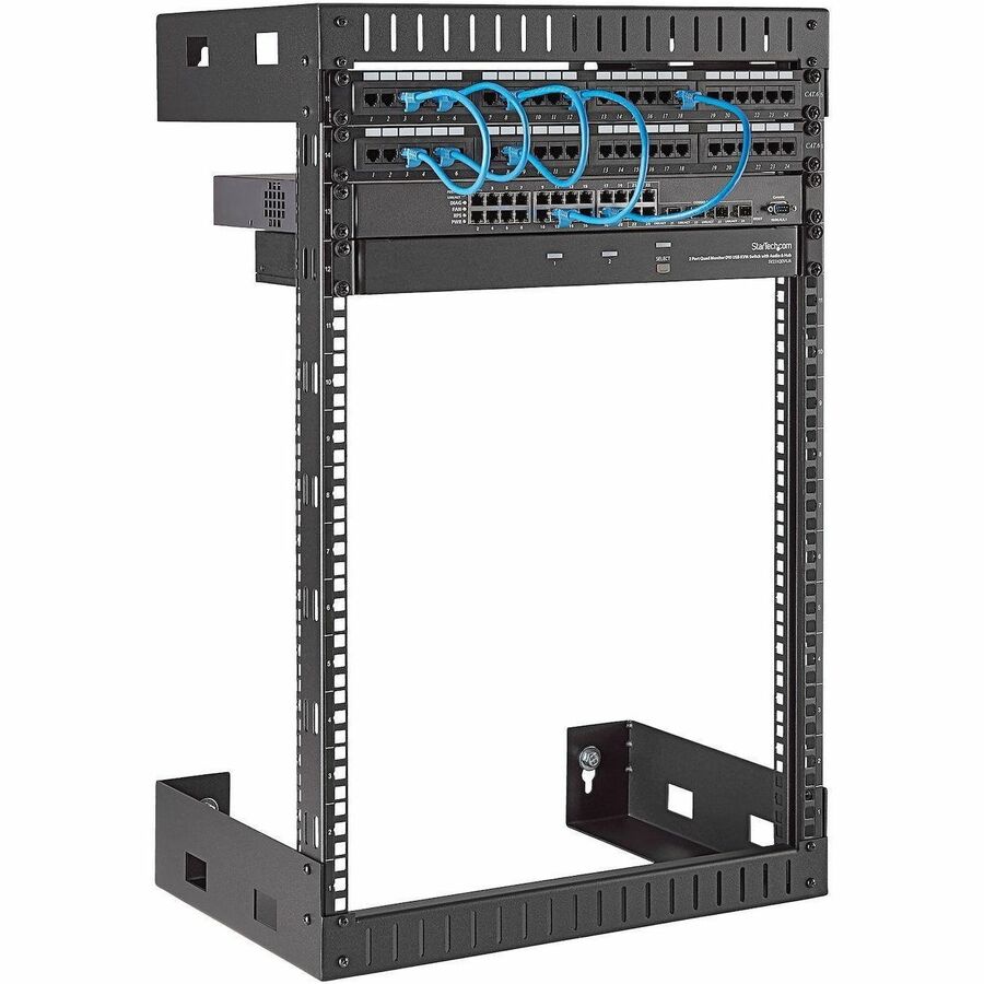 Startech.Com 15U 19" Wall Mount Network Rack - 12" Deep 2 Post Open Frame Server Room Rack For