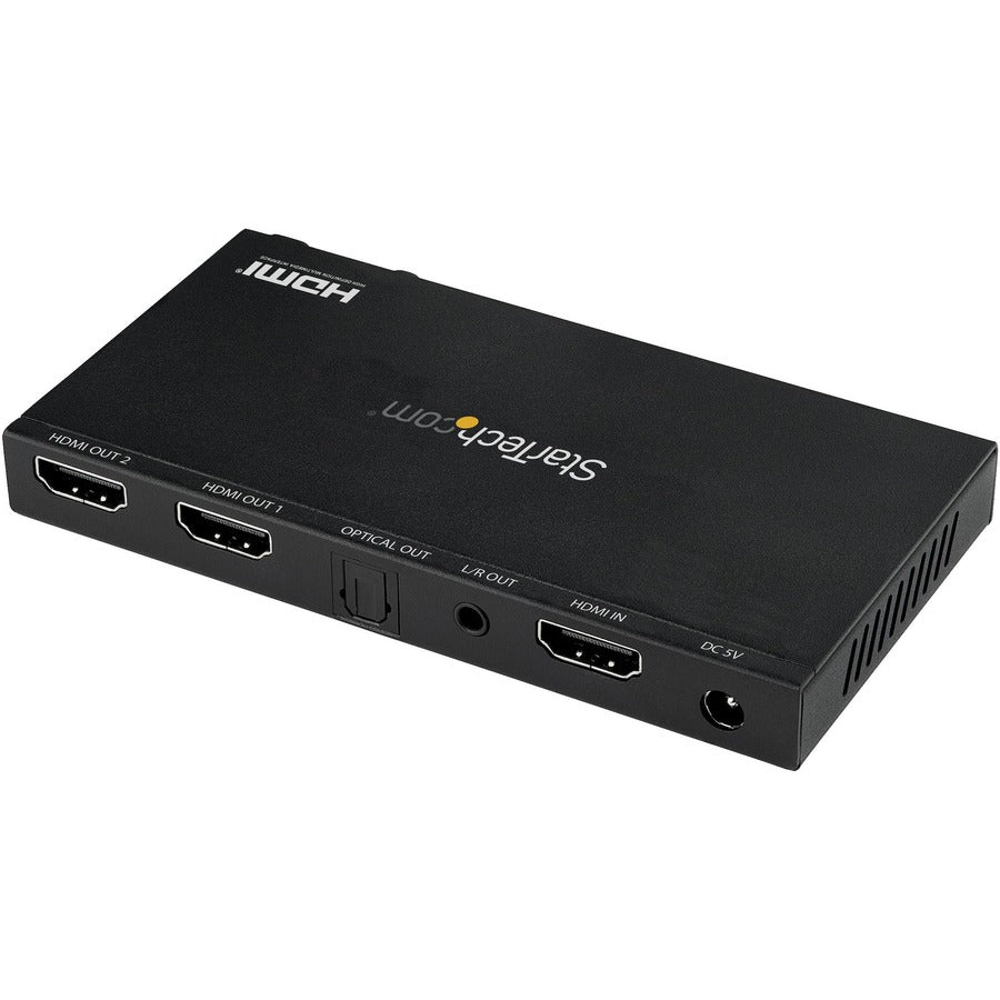 Startech.Com 2-Port Hdmi Splitter - 4K 60Hz With Built-In Scaler