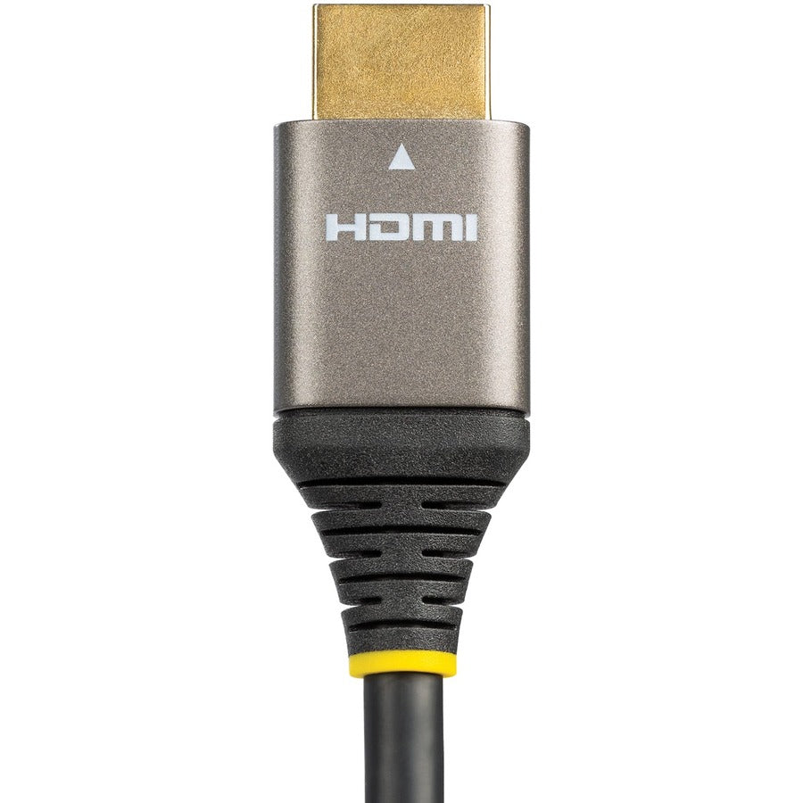 Startech.Com 20In (0.5M) Premium Certified Hdmi 2.0 Cable - High-Speed Ultra Hd 4K 60Hz Hdmi Cable With Ethernet - Hdr10, Arc - Uhd Hdmi Video Cord - For Uhd Monitors, Tvs, Displays - M/M