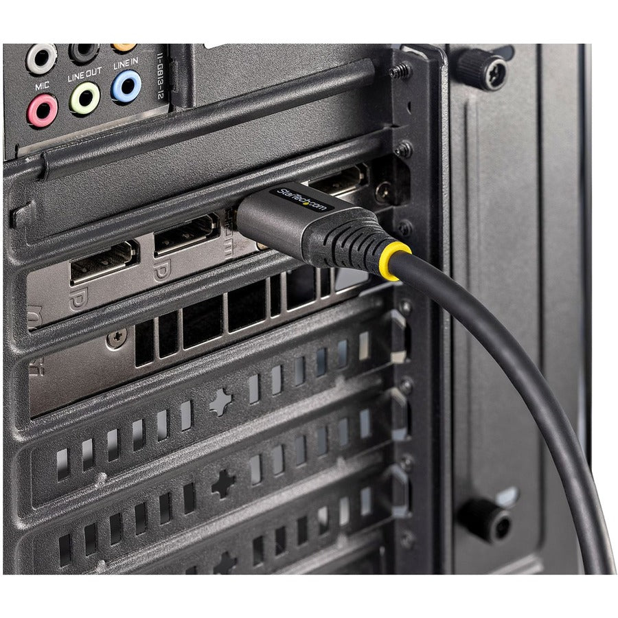 Startech.Com 20In (0.5M) Premium Certified Hdmi 2.0 Cable - High-Speed Ultra Hd 4K 60Hz Hdmi Cable With Ethernet - Hdr10, Arc - Uhd Hdmi Video Cord - For Uhd Monitors, Tvs, Displays - M/M