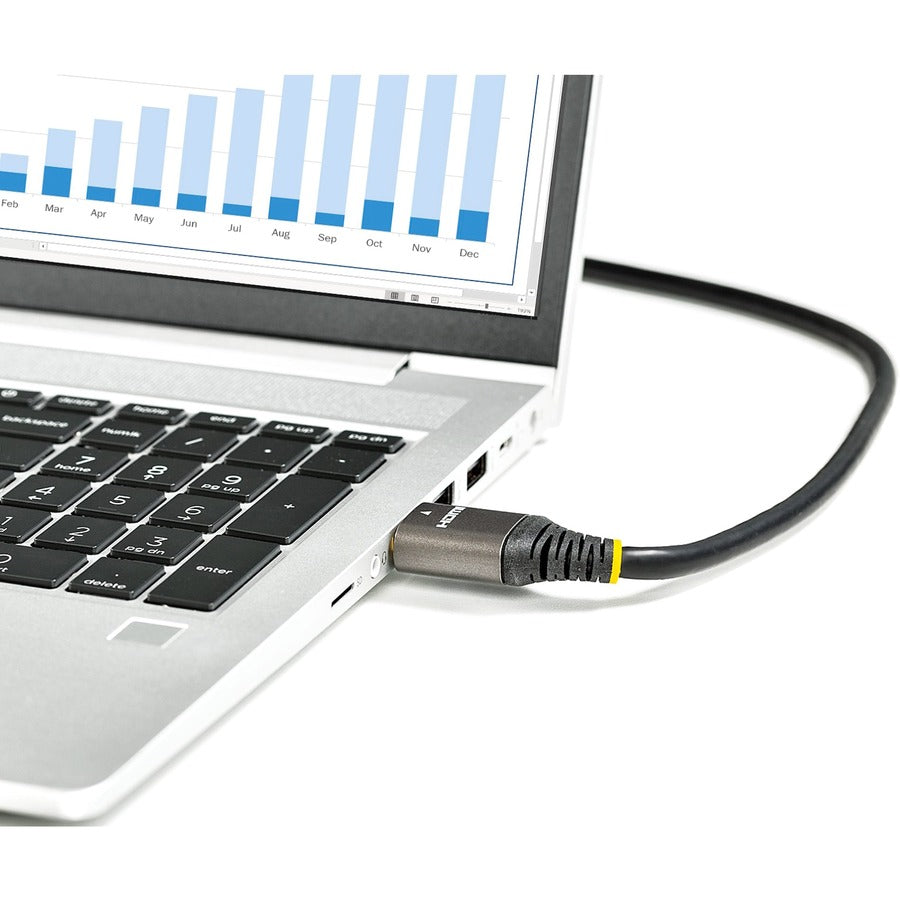 Startech.Com 20In (0.5M) Premium Certified Hdmi 2.0 Cable - High-Speed Ultra Hd 4K 60Hz Hdmi Cable With Ethernet - Hdr10, Arc - Uhd Hdmi Video Cord - For Uhd Monitors, Tvs, Displays - M/M