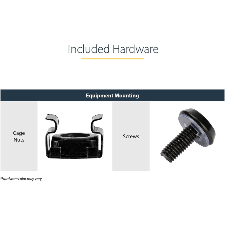 Startech.Com 21U 19" Wall Mount Network Rack - Adjustable Depth 12-20" 2 Post Open Frame Server Room Rack For Av/Data/ It Communication/Computer Equipment/Switch W/Cage Nuts & Screws