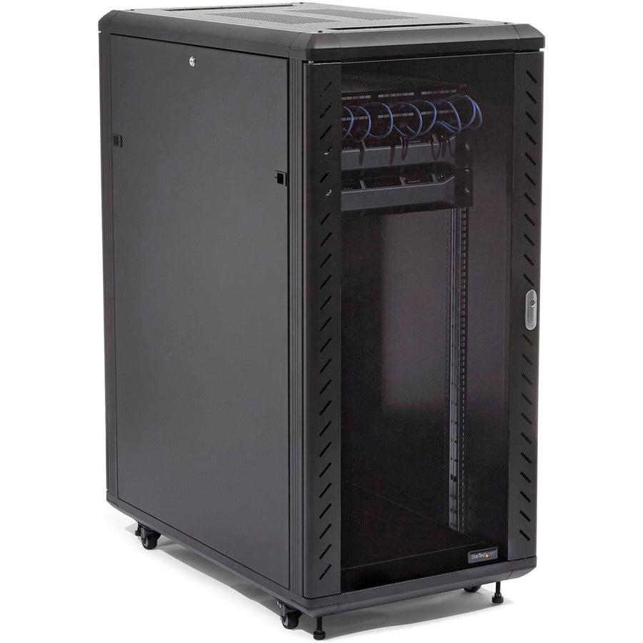 Startech.Com 25U 36In Knock-Down Server Rack Cabinet With Casters